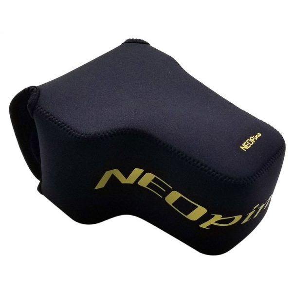 NEOpine Neoprene Shockproof Soft Case Bag with Hook for Nikon P1000 Camera (Black)