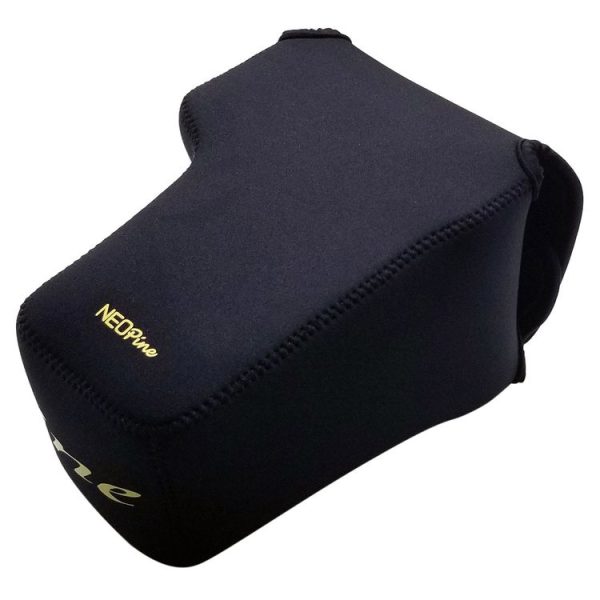 NEOpine Neoprene Shockproof Soft Case Bag with Hook for Nikon P1000 Camera (Black) - Image 3