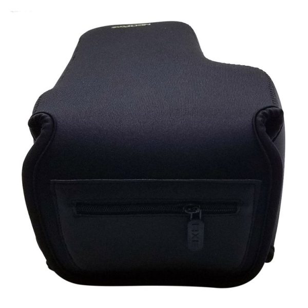 NEOpine Neoprene Shockproof Soft Case Bag with Hook for Nikon P1000 Camera (Black) - Image 4