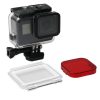 GoPro HERO6 / 5 Black 60m Underwater Waterproof Housing Diving Case with Touch Screen Back Door & Filter / Buckle Basic Mount & Screw, No Need to Disassemble Lens - Image 6