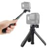 GP446 Multifunctional Mini Fixed Tripod for GoPro, Insta360, DJI and Other Action Cameras (Black)