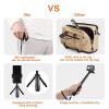 GP446 Multifunctional Mini Fixed Tripod for GoPro, Insta360, DJI and Other Action Cameras (Black) - Image 11
