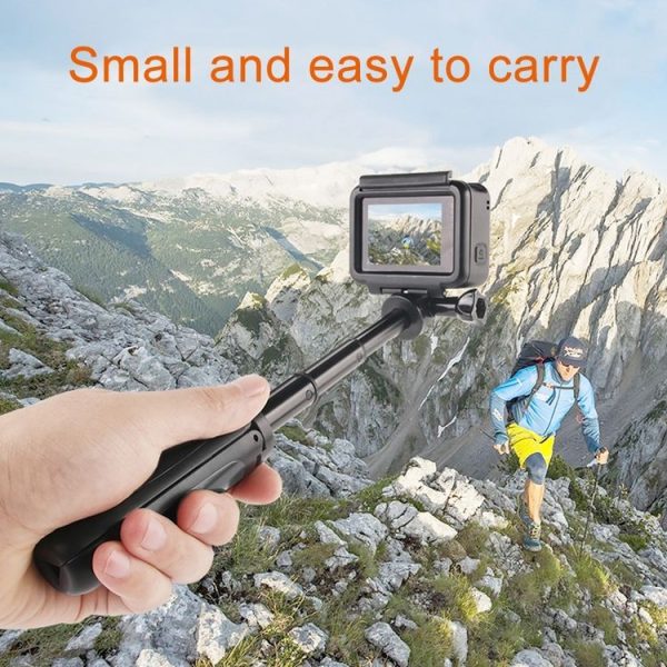 GP446 Multifunctional Mini Fixed Tripod for GoPro, Insta360, DJI and Other Action Cameras (Black) - Image 13
