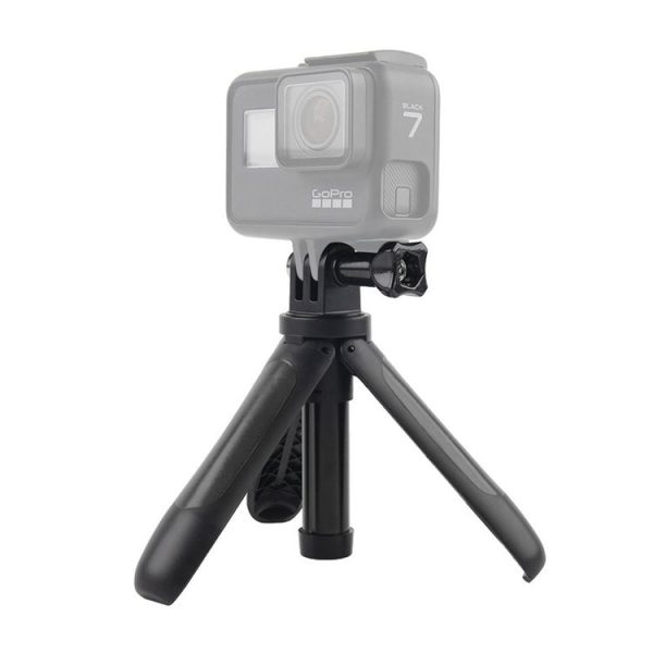 GP446 Multifunctional Mini Fixed Tripod for GoPro, Insta360, DJI and Other Action Cameras (Black) - Image 2