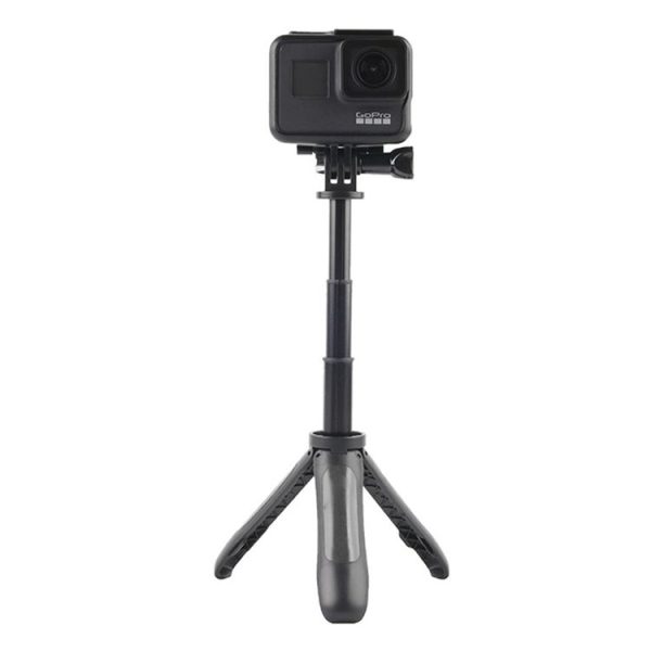 GP446 Multifunctional Mini Fixed Tripod for GoPro, Insta360, DJI and Other Action Cameras (Black) - Image 3
