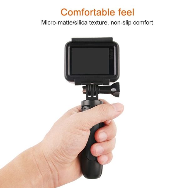 GP446 Multifunctional Mini Fixed Tripod for GoPro, Insta360, DJI and Other Action Cameras (Black) - Image 5