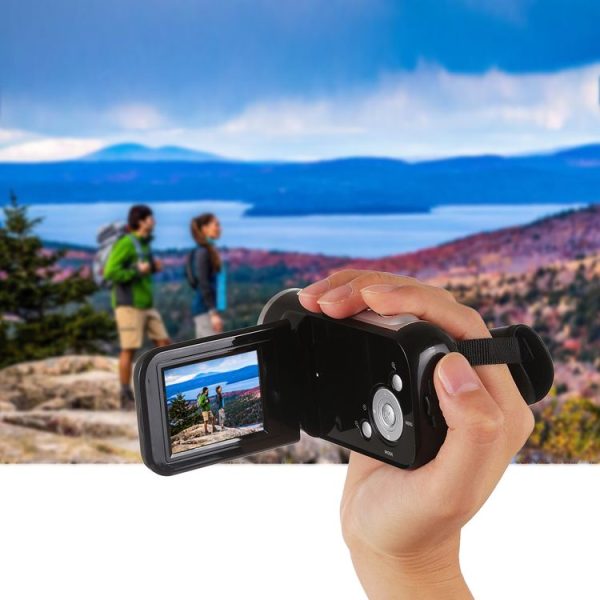 1280x720P HD 16X Digital Zoom 16.0 MP Digital Video Camera Recorder with 2.0 inch LCD Screen (Black) - Image 10