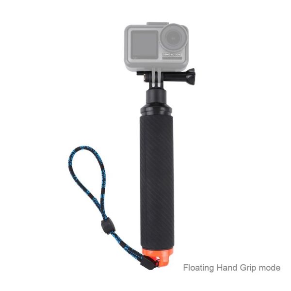 Shutter Trigger + Floating Hand Grip Diving Buoyancy Stick with Adjustable Anti-lost Strap & Screw & Wrench for DJI Osmo Action - Image 6