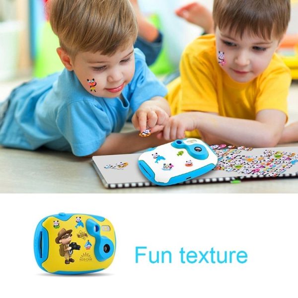 2.0 Mega Pixel 1.44 inch HD Screen Creative DIY Mini Digital Camera for Children (Pink) - Image 12