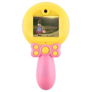 8.0 Mega Pixel Dual-Camera Magic Wand Digital SLR Camera for Children with Flash Light (Pink)