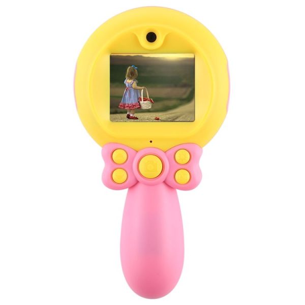 8.0 Mega Pixel Dual-Camera Magic Wand Digital SLR Camera for Children with Flash Light (Pink)