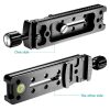 FVR-150 Multi-Purpose 150mm Vertical Nodal Slide Clamp Rail for Fisheyes Lens & Wide-angle Lens, Compatible with Arca Swiss RRS Clamp - Image 4