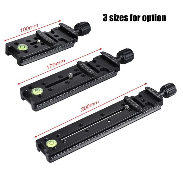 FNR-170 Multi-Purpose 170mm Nodal Rail Slide Plate QR Clamp Macro Panoramic Bracket - Image 4