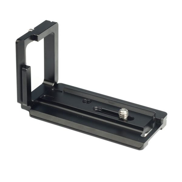 1 / 4 inch Vertical Shoot Quick Release L Plate Bracket Base Holder for Sony A6300 (Black) - Image 2