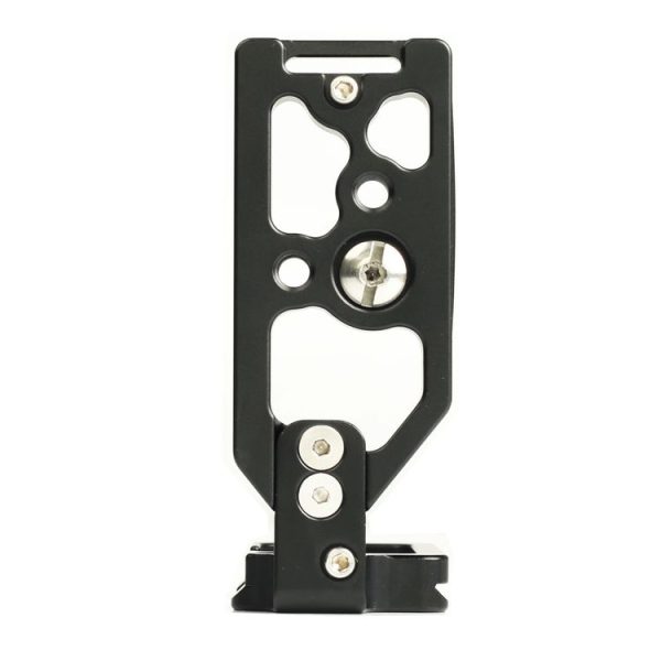 1 / 4 inch Vertical Shoot Quick Release L Plate Bracket Base Holder for Canon EOS R (Black) - Image 3