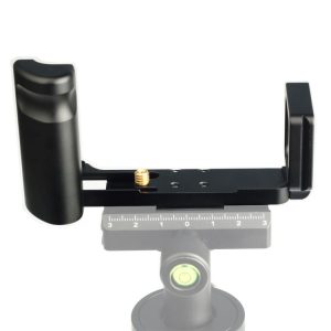 1 / 4 inch Vertical Shoot Quick Release L Plate Bracket Base Holder for Sony RX100II / RX100III / RX100V / M6 (Black)