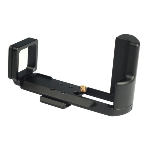 1 / 4 inch Vertical Shoot Quick Release L Plate Bracket Base Holder for Sony RX100II / RX100III / RX100V / M6 (Black) - Image 2
