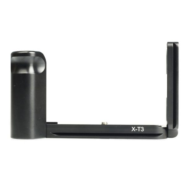 1 / 4 inch Vertical Shoot Quick Release L Plate Bracket Base Holder for FUJIFILM X-T3 (Black) - Image 3