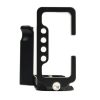 1 / 4 inch Vertical Shoot Quick Release L Plate Bracket Base Holder for FUJIFILM X-T3 (Black) - Image 5