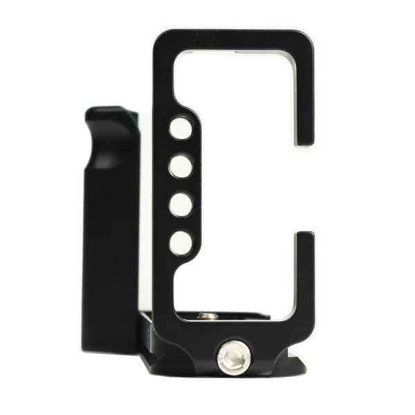1 / 4 inch Vertical Shoot Quick Release L Plate Bracket Base Holder for FUJIFILM X-T3 (Black) - Image 5