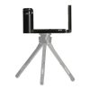 1 / 4 inch Vertical Shoot Quick Release L Plate Bracket Base Holder for FUJIFILM X-T3 (Black) - Image 6