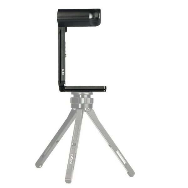 1 / 4 inch Vertical Shoot Quick Release L Plate Bracket Base Holder for FUJIFILM X-T3 (Black) - Image 7