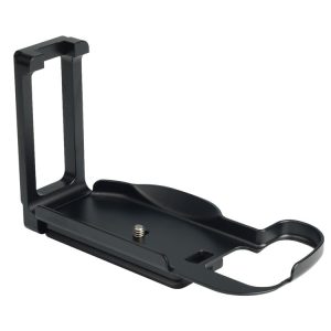 1 / 4 inch Vertical Shoot Quick Release L Plate Bracket Base Holder for Canon EOS 5D Mark IV (Black)