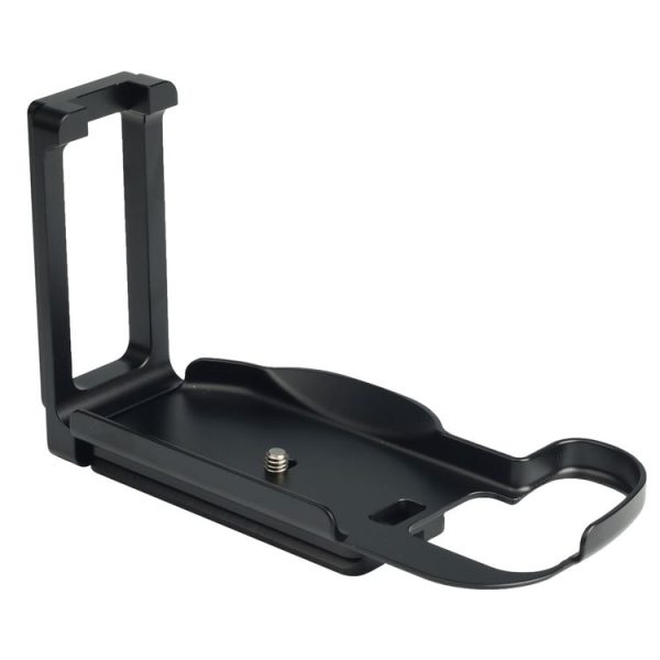 1 / 4 inch Vertical Shoot Quick Release L Plate Bracket Base Holder for Canon EOS 5D Mark IV (Black)