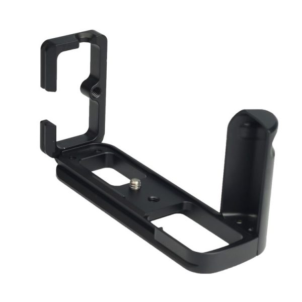 1 / 4 inch Vertical Shoot Quick Release L Plate Bracket Base Holder for FUJIFILM X-T2 (Black) - Image 2