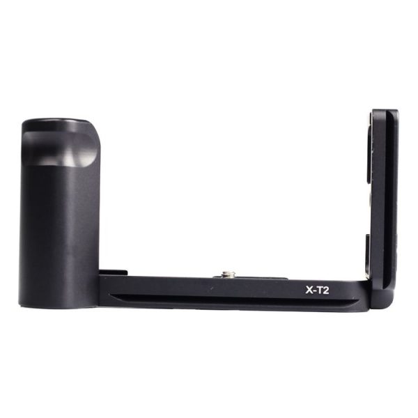 1 / 4 inch Vertical Shoot Quick Release L Plate Bracket Base Holder for FUJIFILM X-T2 (Black) - Image 4