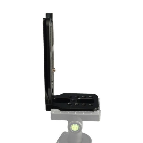 132C Universal 1 / 4 inch Vertical Shoot Quick Release L Plate Bracket Base Holder (Black) - Image 8