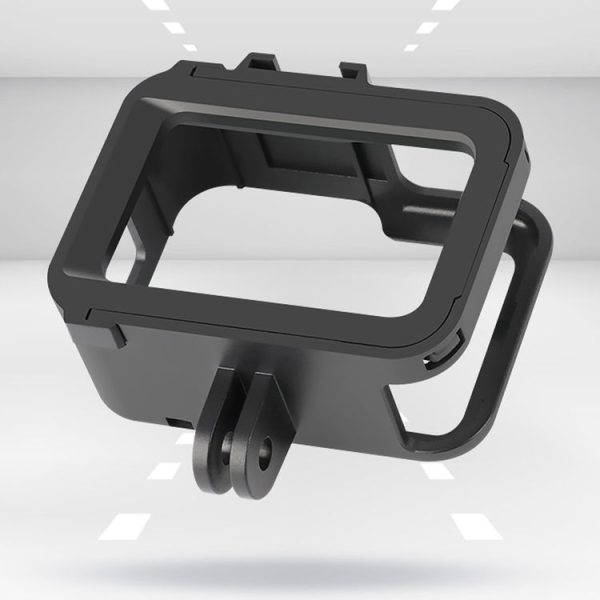 RUIGPRO for GoPro HERO8 Black Standard Border PC ABS Frame Mount Protective Case (Black) - Image 2