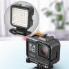 RUIGPRO for GoPro HERO8 Black Standard Border PC ABS Frame Mount Protective Case (Black) - Image 4