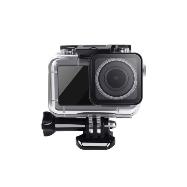 60m Underwater Waterproof Housing Diving Case for DJI Osmo Action (Transparent)