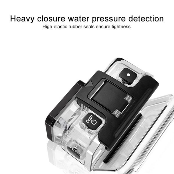 60m Underwater Waterproof Housing Diving Case for DJI Osmo Action (Transparent) - Image 3