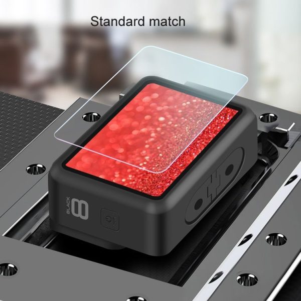 GoPro HERO8 Black Lens + LCD Display Tempered Glass Film (Transparent) - Image 3