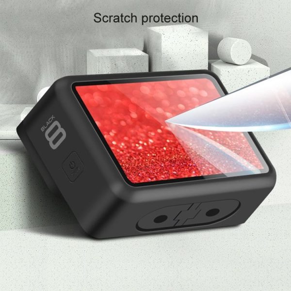 GoPro HERO8 Black Lens + LCD Display Tempered Glass Film (Transparent) - Image 8