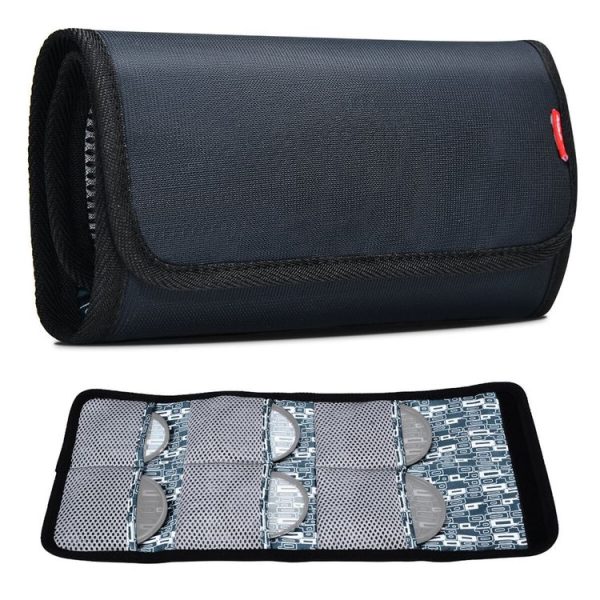 CADeN H5 Waterproof Shockproof 6 Pocket Camera Lens Filter Pouch Bag for 25mm-86mm Filter