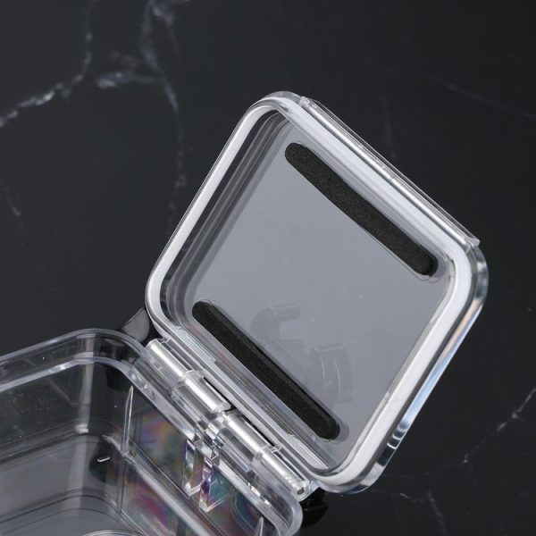 GoPro HERO8 Black 45m Waterproof Housing Protective Case with Buckle Basic Mount & Screw (Transparent) - Image 5