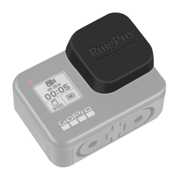 RUIGPRO for GoPro HERO8 Black Proffesional Scratch-resistant Camera Lens Protective Cap Cover (Black) - Image 4
