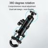 9cm Connecting Rod 20mm Ball Head Motorcycle Handlebar Fixed Mount Holder with Tripod Adapter & Screw for GoPro, Insta360, DJI and Other Action Cameras (Black) - Image 3