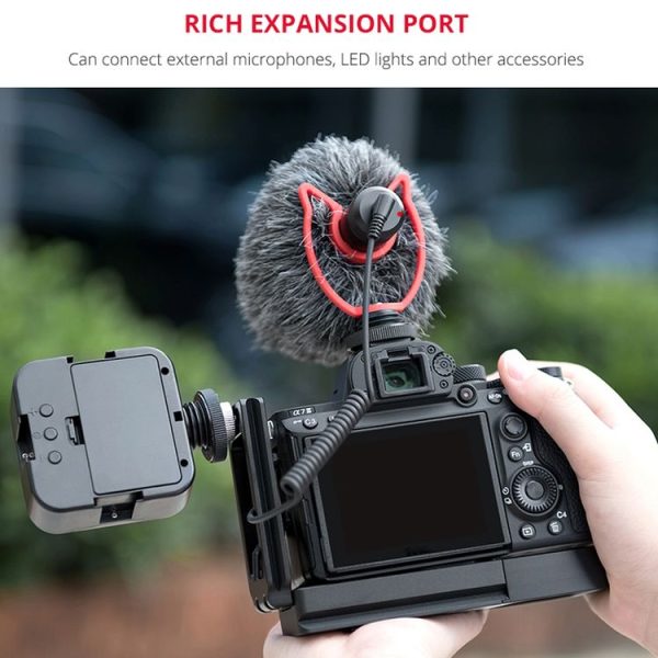YELANGU CL6 YLG0712A Vertical Shoot Quick Release L Plate Bracket Base Holder for Sony A9 (ILCE-9) / A7 III / A7R III (Black) - Image 13