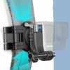 RUIGPRO 360 Degree Rotating Quick Release Strap Mount Shoulder Backpack Mount for GoPro, Insta360, DJI and Other Action Cameras (Black)
