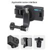 RUIGPRO 360 Degree Rotating Quick Release Strap Mount Shoulder Backpack Mount for GoPro, Insta360, DJI and Other Action Cameras (Black) - Image 3