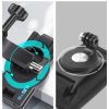 RUIGPRO 360 Degree Rotating Quick Release Strap Mount Shoulder Backpack Mount for GoPro, Insta360, DJI and Other Action Cameras (Black) - Image 6