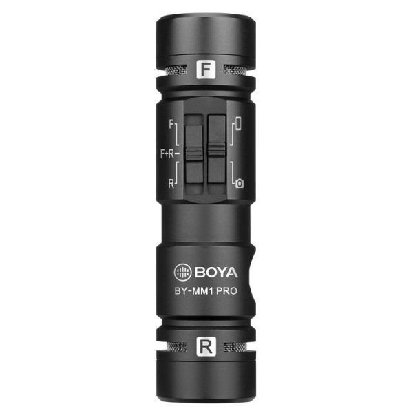 BOYA BY-MM1 PRO Two-way Pickup Microphone Camera Microphone with Windshield for Canon / Nikon / Sony DSLR Cameras and Video Cameras - Image 2