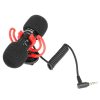 BOYA BY-MM1 PRO Two-way Pickup Microphone Camera Microphone with Windshield for Canon / Nikon / Sony DSLR Cameras and Video Cameras - Image 3