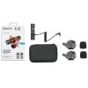 BOYA BY-MM1 PRO Two-way Pickup Microphone Camera Microphone with Windshield for Canon / Nikon / Sony DSLR Cameras and Video Cameras - Image 4