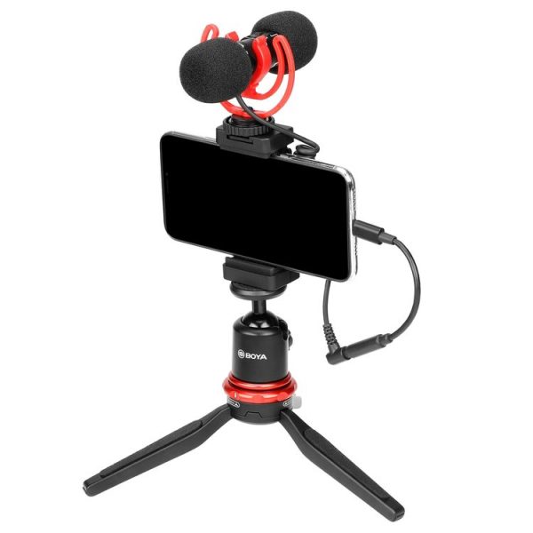 BOYA BY-MM1 PRO Two-way Pickup Microphone Camera Microphone with Windshield for Canon / Nikon / Sony DSLR Cameras and Video Cameras - Image 6