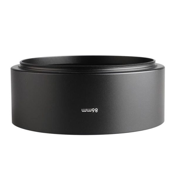86mm x 86mm x 40mm Thread Type Straight Tube Full Metal Lens Hood Shade for Medium Telephoto Lens - Image 4